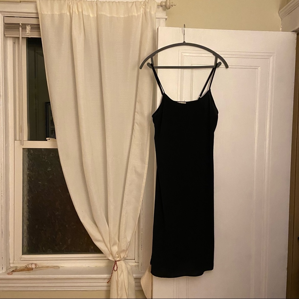 Black Spaghetti Strap Dress